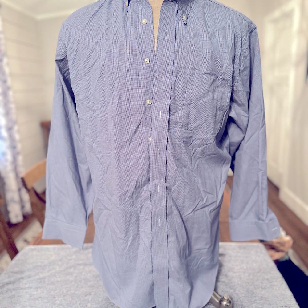 Joseph A Bank Travelers Collection Mens Button Down Shirt
